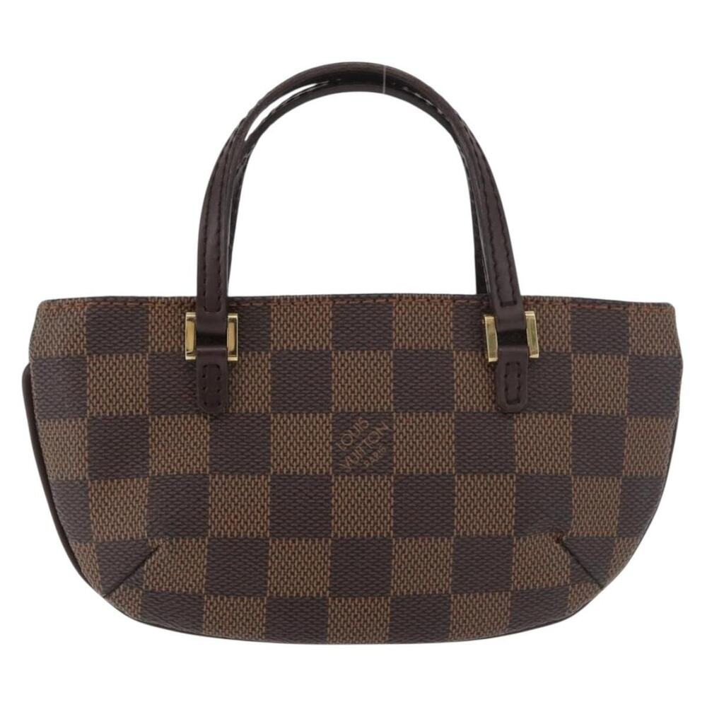 Louis Vuitton Damier Ebene Manosque GM Accessory Pouch Brown